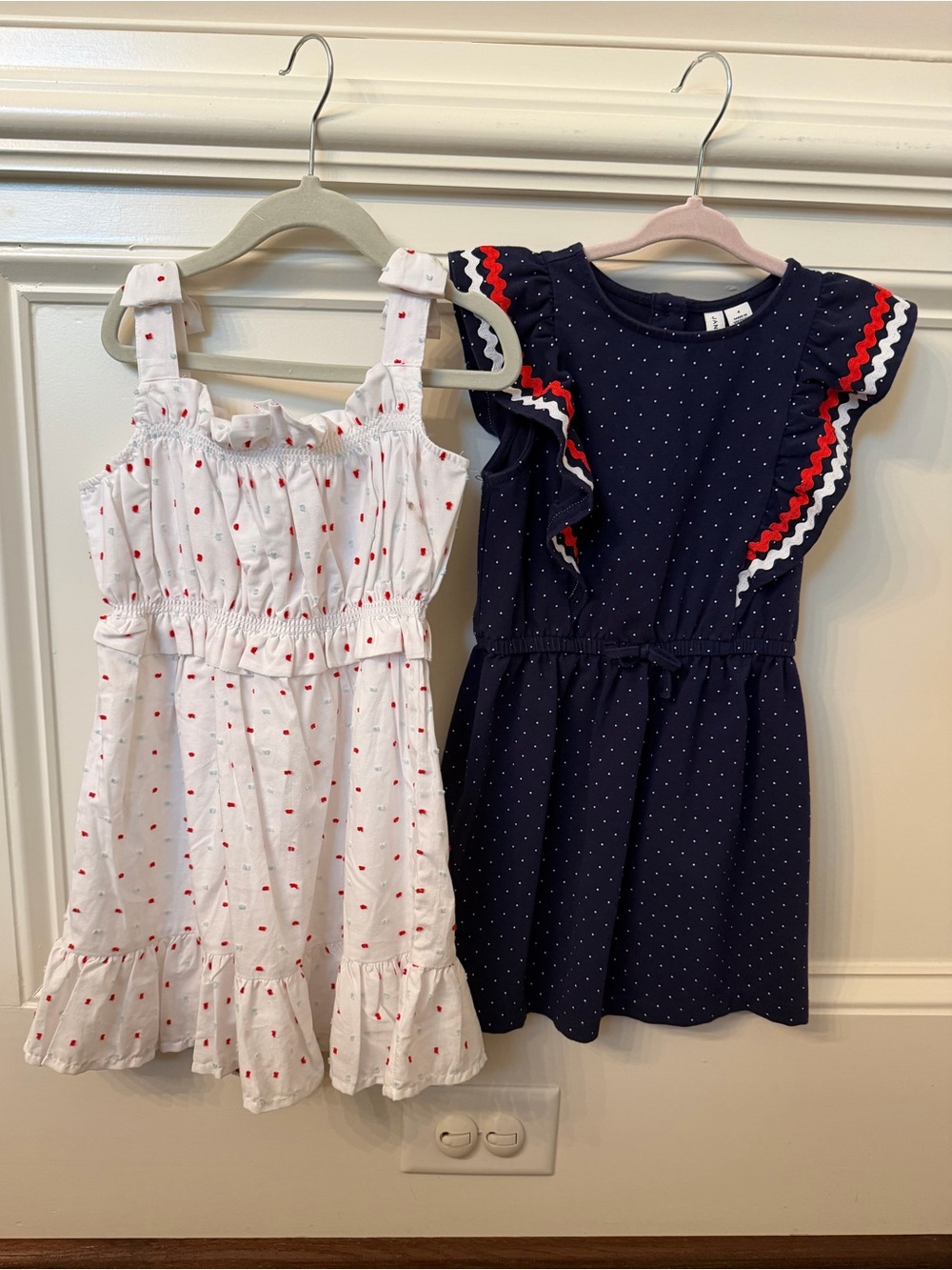 Two 4T 4th of July Dresses